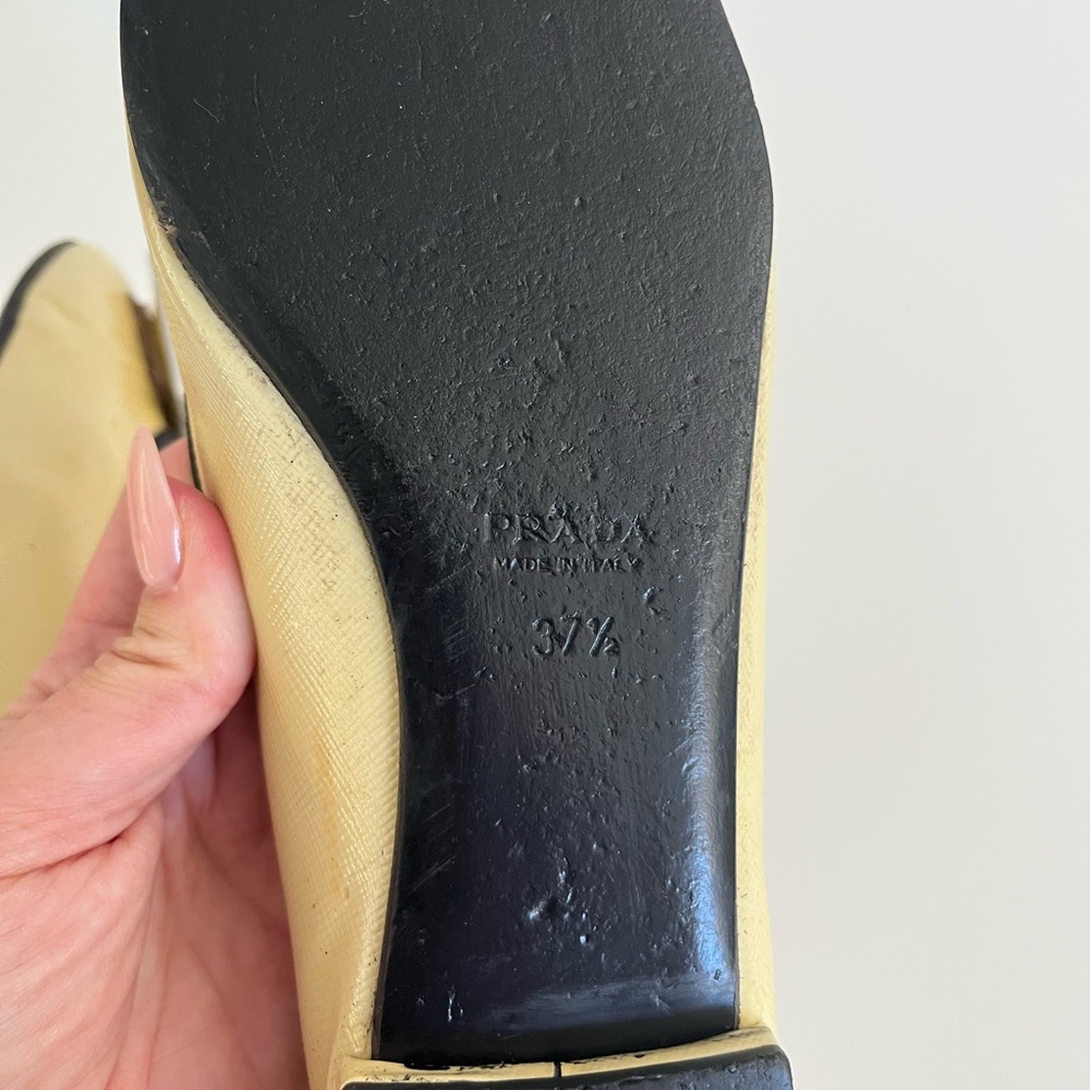 Auth PRADA Patent Leather Flats - Picture 8 of 9